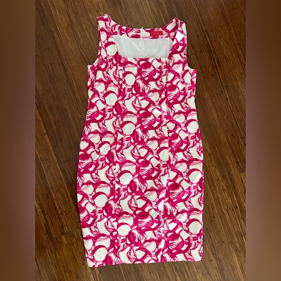 Italian Pink and White Dress - Picture 3 of 12